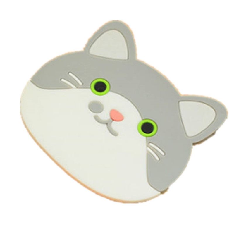 10 pezzi tovaglietta isolante in silicone tovaglietta per tazze e ciotole sottobicchieri resistenti con motivo a gatto per la casa_voghion.com