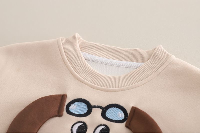 Completo con cappuccio e pantaloni a righe per cuccioli da bambino, elegante nuovo completo primaverile-autunnale in due pezzi per neonati e bambini piccoli_voghion.com