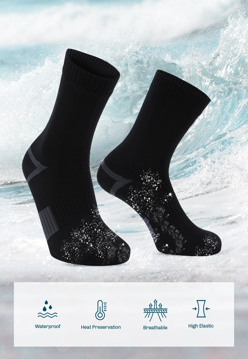 MERCURY Heren Waterdicht Ademend Vochtafvoerend Outdoor Atletisch Wandelen Waden Trail Running Skiën Warme wintersokken_voghion.com