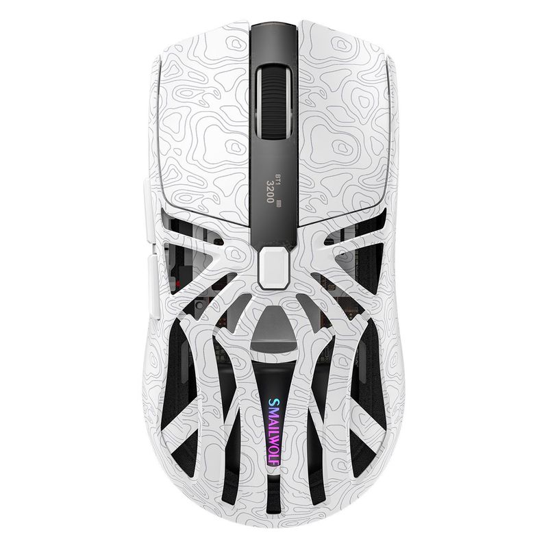 Smailang M8 Wireless Bluetooth Three-Mode Gaming Mouse Lightweight Laptop Desktop E-Sports PAW3311_voghion.com