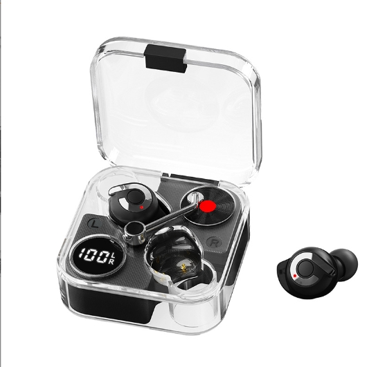 Sports Waterproof Bluetooth Earbuds, TWS Wireless Headphones With Noise Cancellation Mic, Secure Fit For Running, Gym, Workout_voghion.com
