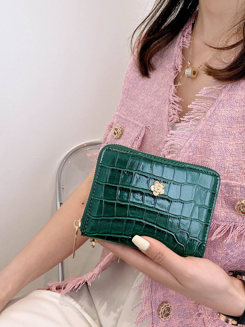 Neue Handtasche für Damen, Geldbörse und Kartenetui mit Alligator-Print aus Europa und Amerika_voghion.com