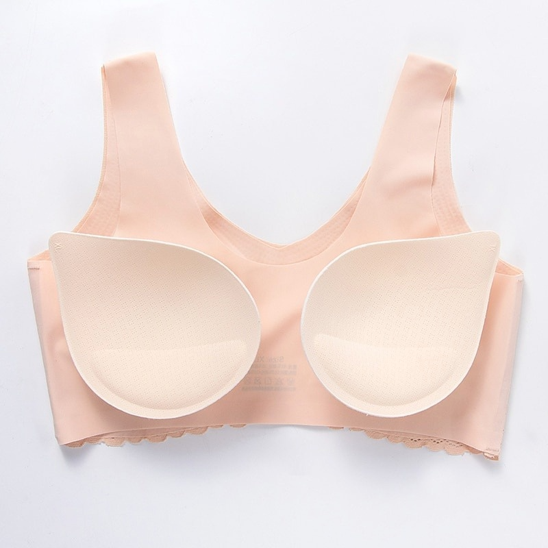 CRAZYLIFE Meistverkaufte BHs Übergröße Nahtloser BH Sexy Bügelloses Top Dessous Atmungsaktive Damen Tiefer rückenfreier Body Sexy BH_voghion.com