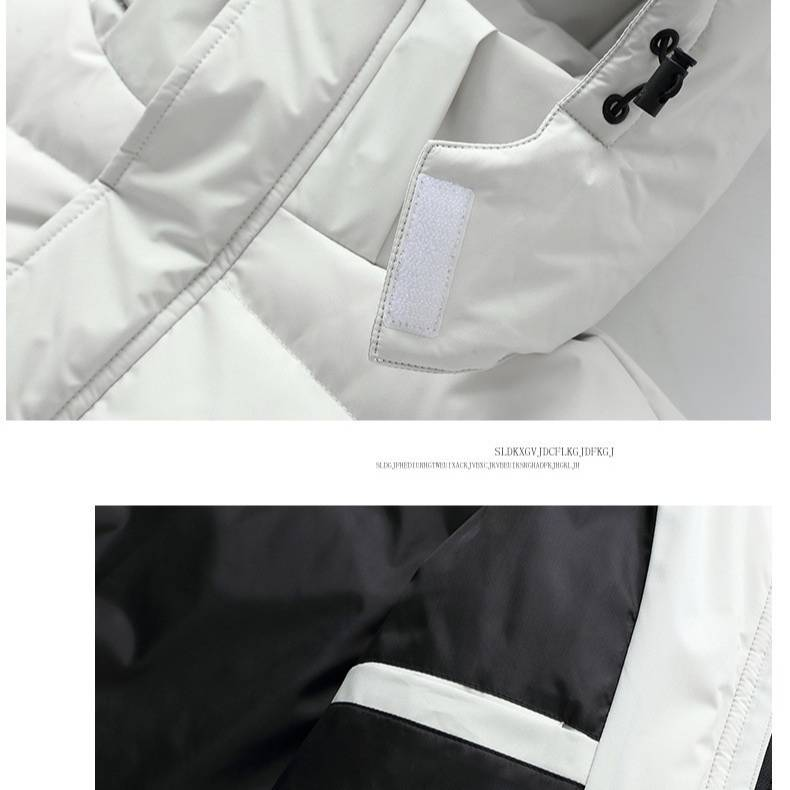 Premium-Unisex-Wintermantel – Slim-Fit-Pufferjacke im koreanischen Stil mit Stehkragen, dicker warmer Polyestermantel für Männer und Frauen_voghion.com