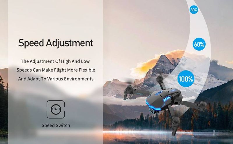 X6 Drone, HD Dual Cameras, Dual Batteries, APP WIFI-FPV, One-key Takeoff, 360° Roll, Intelligent Obstacle Avoidance, Gifts For Boys And Girls_voghion.com