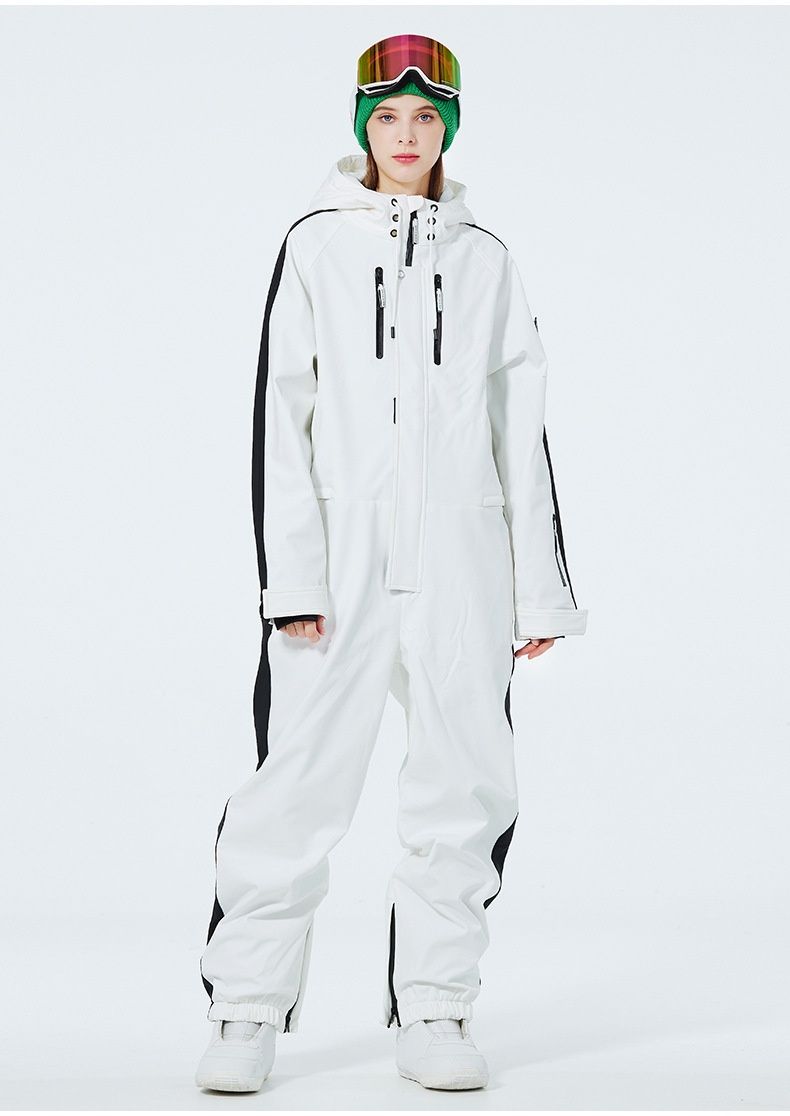 QFV50704555550<== Einteiliger Anzug für Damen und Herren, winddicht, wasserdicht, warm, kältebeständig, ideal für Winter-Outdoor-Aktivitäten im koreanischen Stil, zum Snowboarden und Skifahren_voghion.com