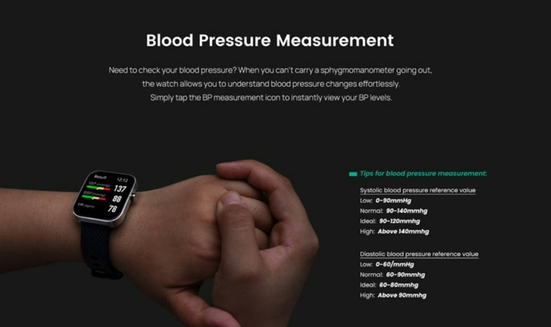 EDGE NHC Watches ECG Health Monitoring Watch BP HR Compatible With Android And IOS Systems_voghion.com