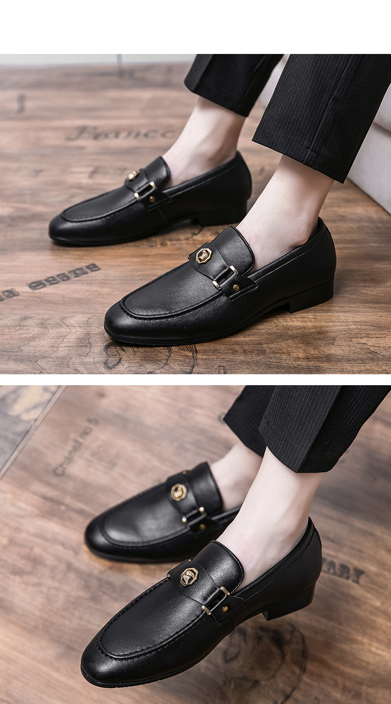 Herrenschuhe große Business-Lederschuhe, formelle Frühlingsmode, Slipper, Freizeitschuhe_voghion.com