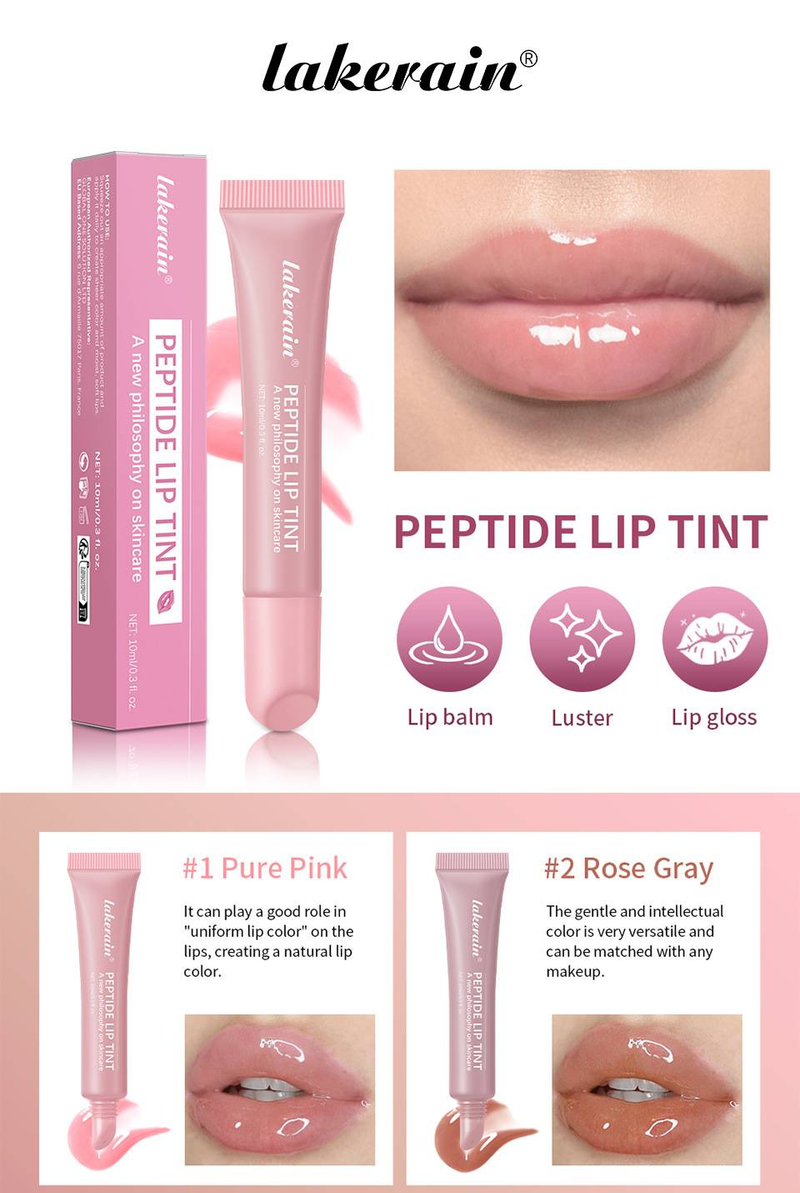 Bálsamo labial colorido polipeptídeo Hidratante e cuidado hidratante Bálsamo labial_voghion.com