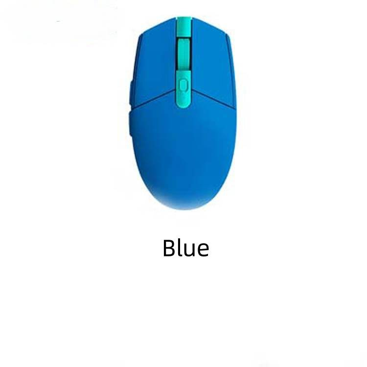 G304 Kabellose Gaming-Maus, ergonomisches 6-Tasten-Design, 4000 DPI einstellbar, 2,4 GHz USB-Empfänger, kompatibel mit PC/Laptop (Schwarz/Weiß/Lila/Blau)_voghion.com