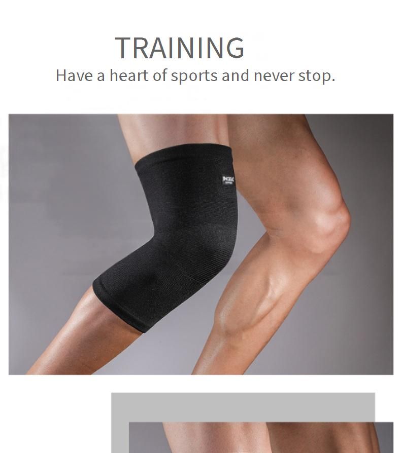 JINGBA Knee Brace For Running, Cycling, Hiking & Sports – Breathable Support For Basketball, Gym, Workout (Black, One Size Fits Most)_voghion.com