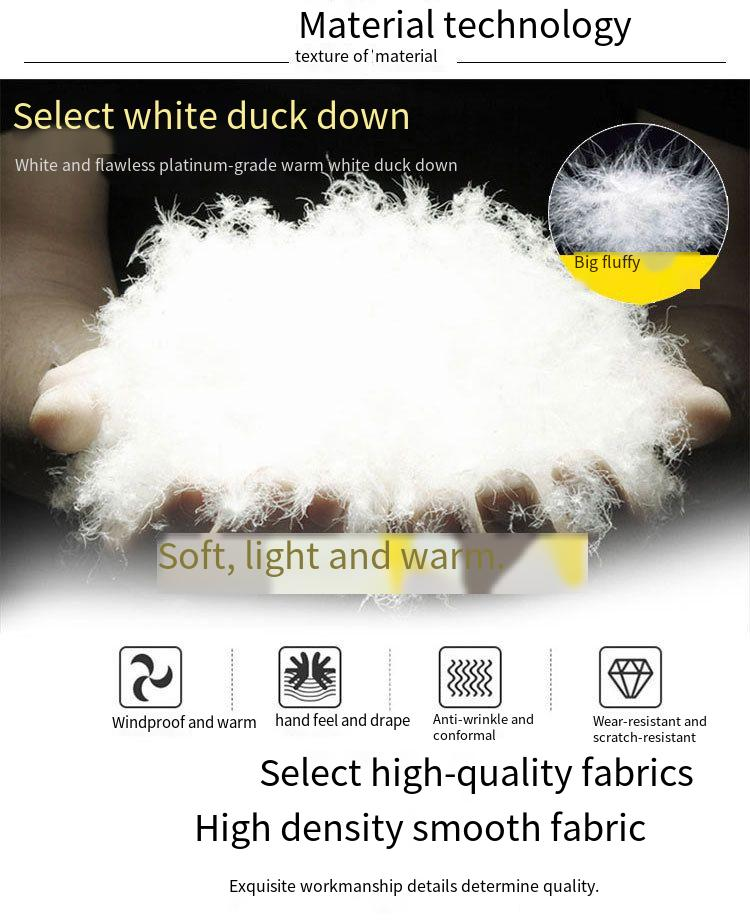 Kurze Herren-Daunenjacke mit Kapuze, leichter Wintermantel für Teenager und junge Erwachsene, wasserabweisend und warm, Grau_voghion.com