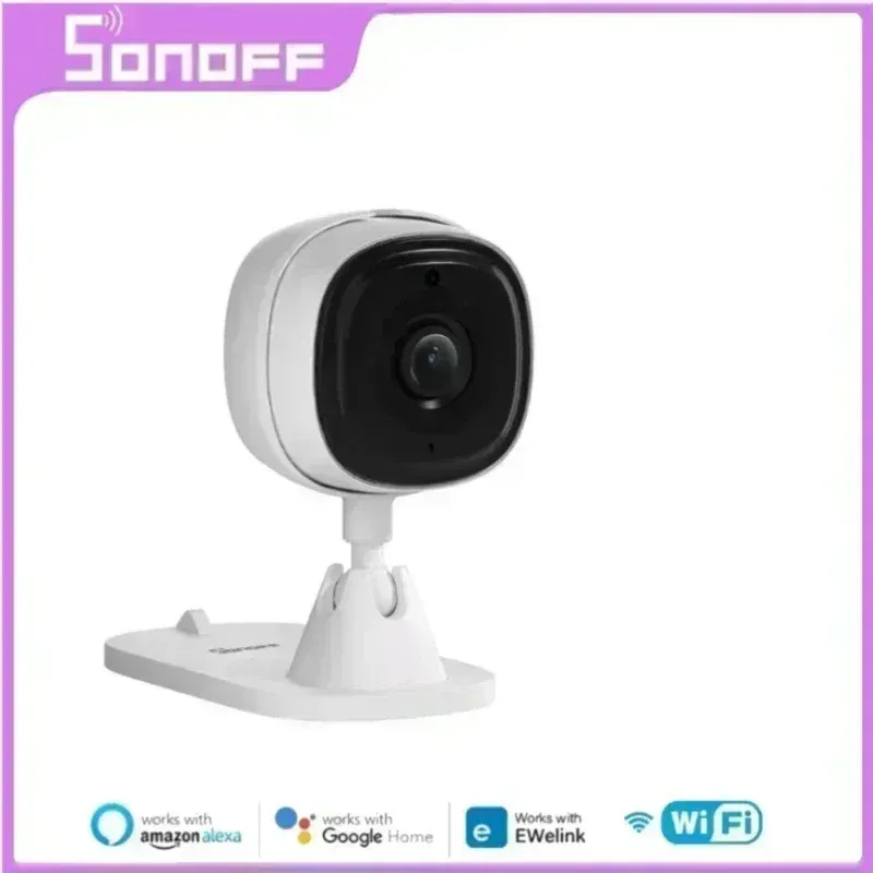 Wholesale Sonoff CAM Slim WiFi Smart Security Camera 1080P HD Motion Alarm Two-Way Audio Scene kage Alexa Google Home_voghion.com