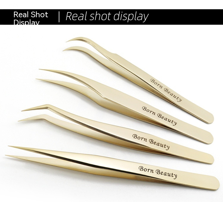 High quality stylist, professional grading false flowing tweeters, golden feature dolphin clip eyelash beauty tool_voghion.com