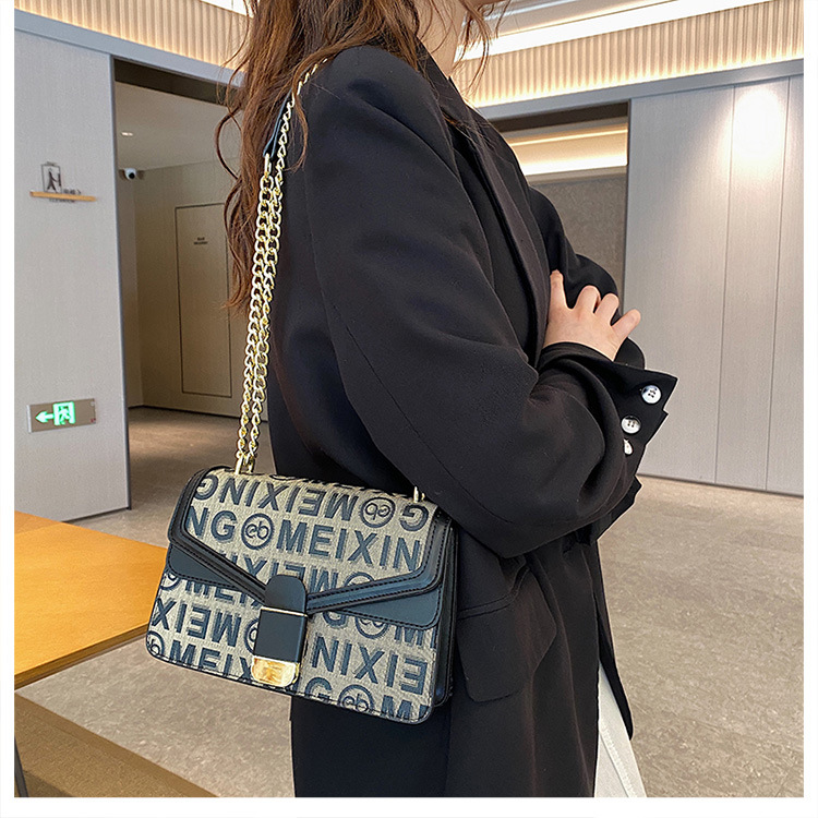 Grenzüberschreitende Damentasche 2023 neue One-Shoulder-Messenger-Brief-Damentasche Mode All-Match-Dionysus-Tasche Live-Übertragung kleine quadratische Tasche Trend_voghion.com