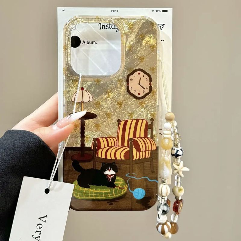 【 93% d'évaluation 】 Canapé pour chat paresseux et mignon 16/15/14 Pro Phone Case 13/12 Matte 11/xr Premium 8_voghion.com
