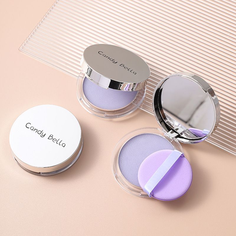 Blauer Himmel Wolke Ölkontrolle Puderfreies Puder gefroren Lavendel Lila Puder transparent explosiv_voghion.com