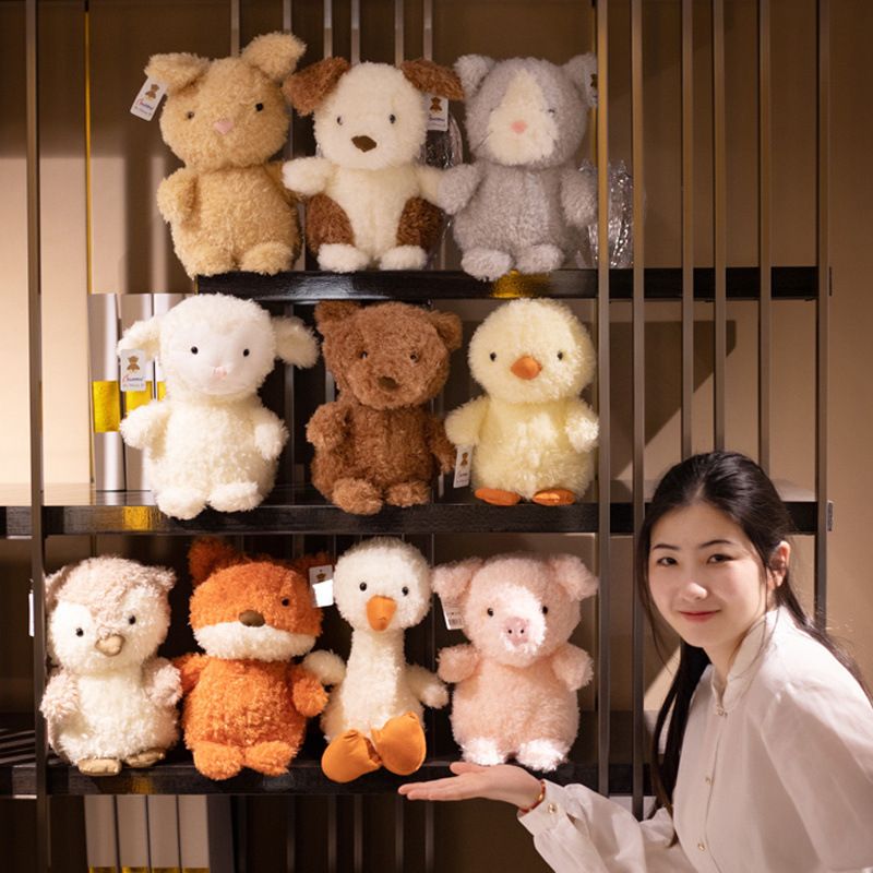 Plush Animal Toy Collection - Ultra-Soft & Realistic Stuffed Animals, Perfect For Gifts & Collectibles_voghion.com