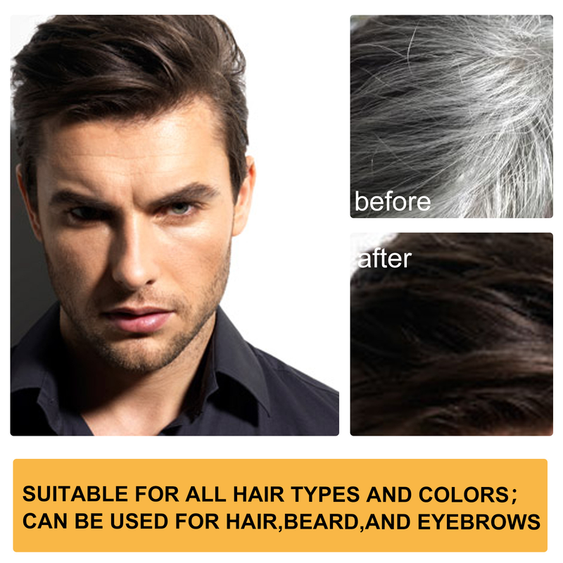 Mörk hår Vacker tvål återfuktar och rengör varsamt mörkt hår, uppfriskande, len och ljusare svart schampo,_voghion.com