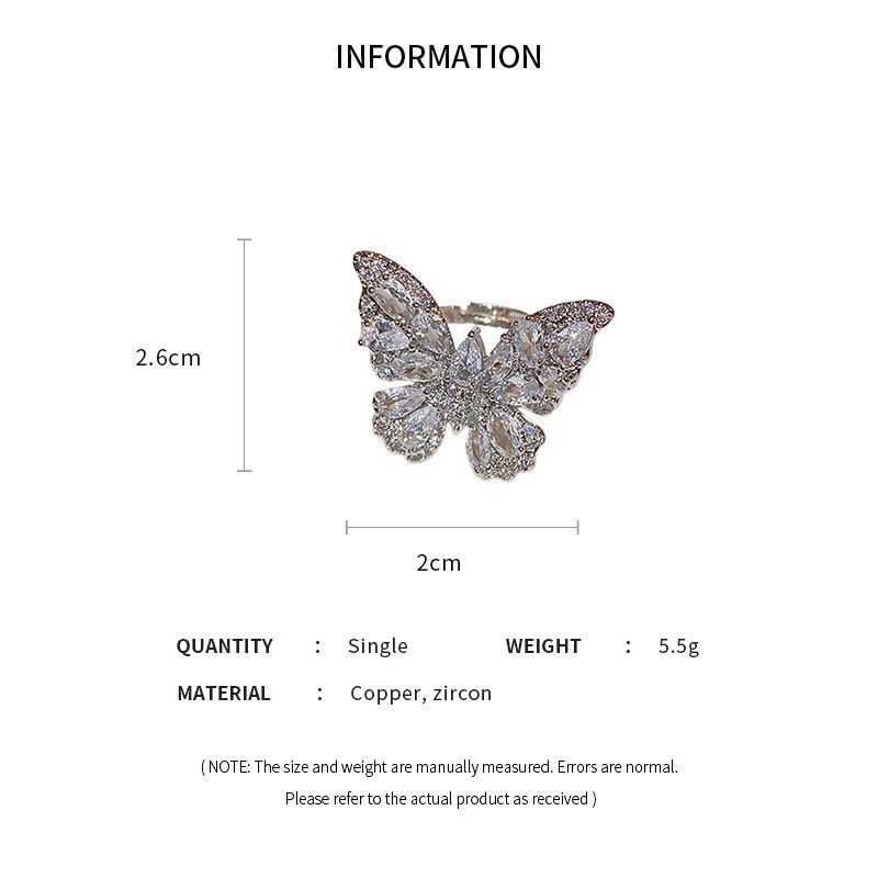 Hot sales Vlinder Opening Glanzende Volledige Zirkoon Ringen Vrouwen Mode Verloving Bruids Bruiloft Vinger Ring Vrouwelijke Sieraden_voghion.com