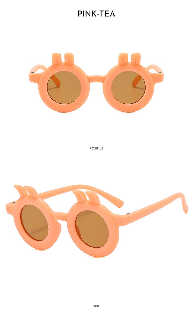 Kids'sunglasses New children's UV sunglasses baby cute children rabbit sunglasses men's and women's cartoon tide glasses_voghion.com