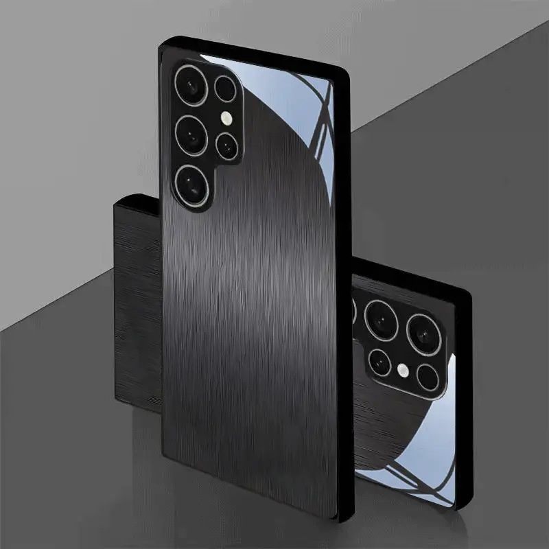 50704555550<=3 Custodia protettiva in vetro per telefono S25 Plus, adatta per Galaxy S24 FE, da uomo, modello S23+_voghion.com