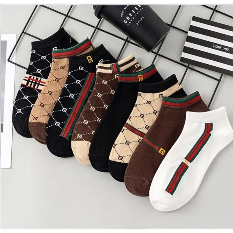 Calzini corti, tendenza studentesca, versatili in cotone sportivo, versione coreana da uomo primavera/estate_voghion.com