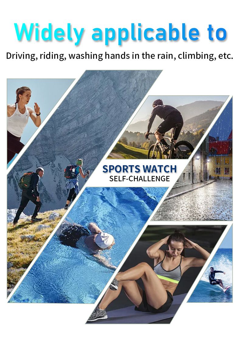 Digital Sports Watch With LED Backlight, Stopwatch, Alarm, Waterproof 50M, Shockproof, Date Display For Outdoor, Running, Gym, Hiking_voghion.com