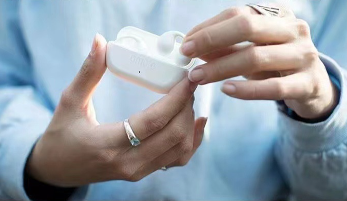 Wireless Earbuds 5.3 Bluetooth Earphones TWS Non-In-Ear Sports Clip-On Smart Long Battery Life_voghion.com