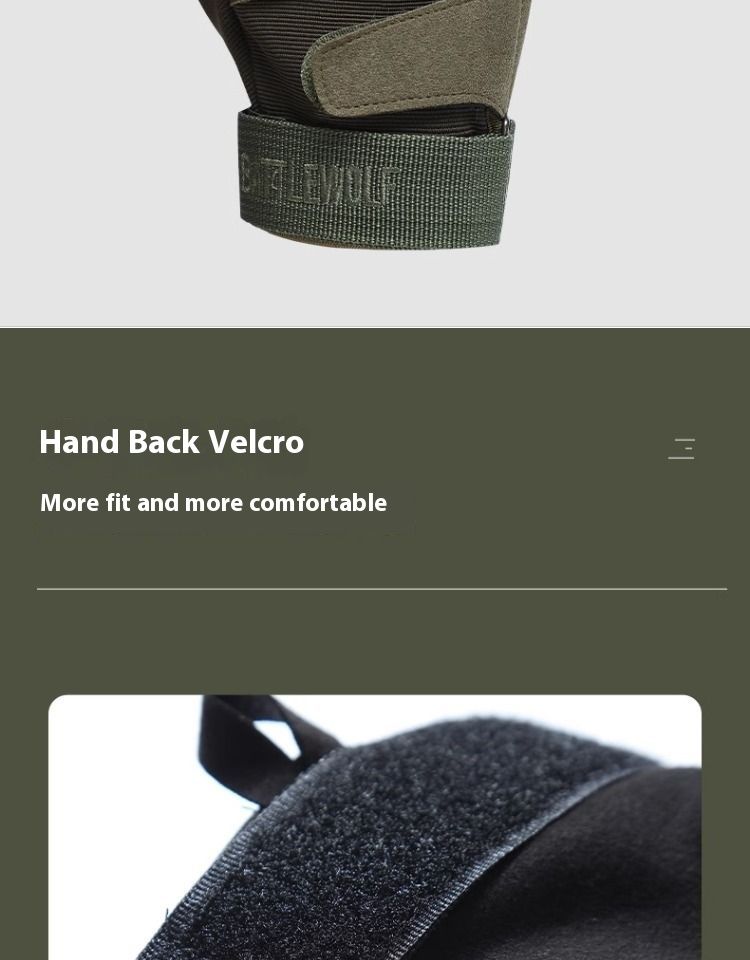 Spezialkräften Taktesch Fiess Outdoor Motorrad Sport Open Militär Männer Fangerlos Reiden Hallef Fanger Kampf_voghion.com