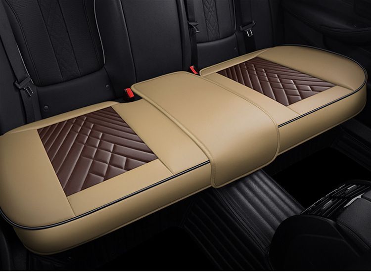 Car seat cushion four seasons general breathable seat cushion new non-slip three-piece set single-seat Nappa leather fully surrounded_voghion.com