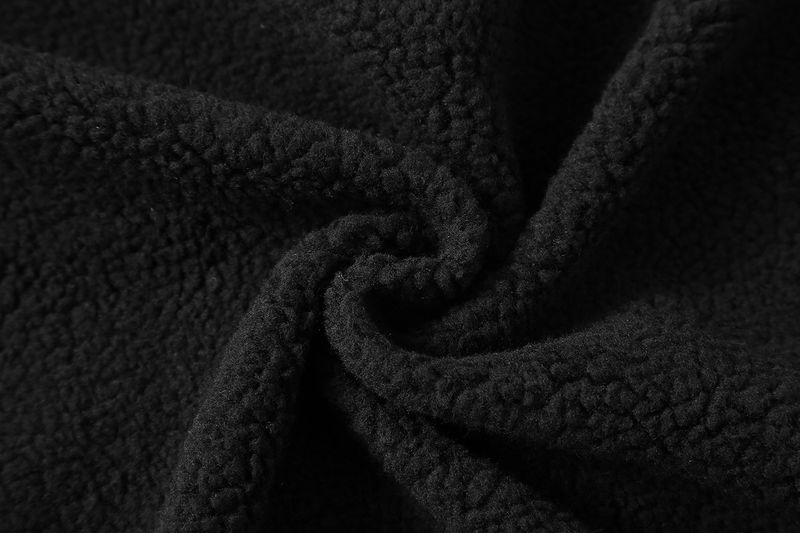 Men's Oversized Fleece-Lined Winter Coat – Heavyweight Workwear Jacket With Contrast Panels & Detachable Hood (Black/Army Green, 4XL-11XL)_voghion.com