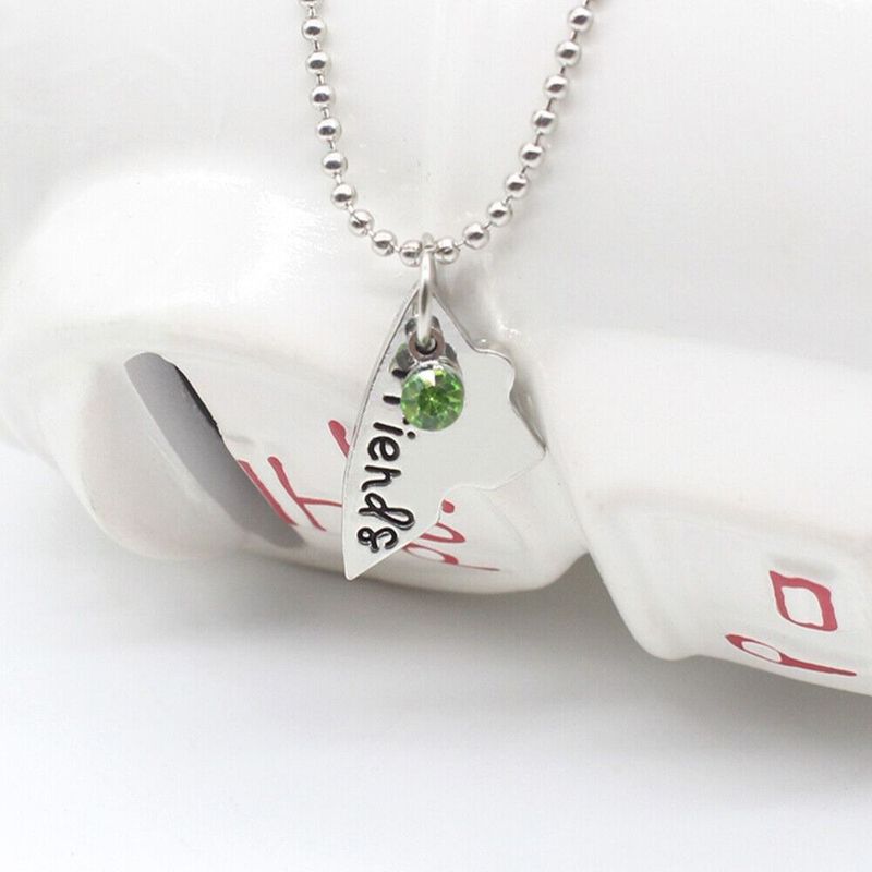 Vendite calde Collana creativa da donna con la scritta "Love" scritta sopra, è un regalo fantastico_voghion.com