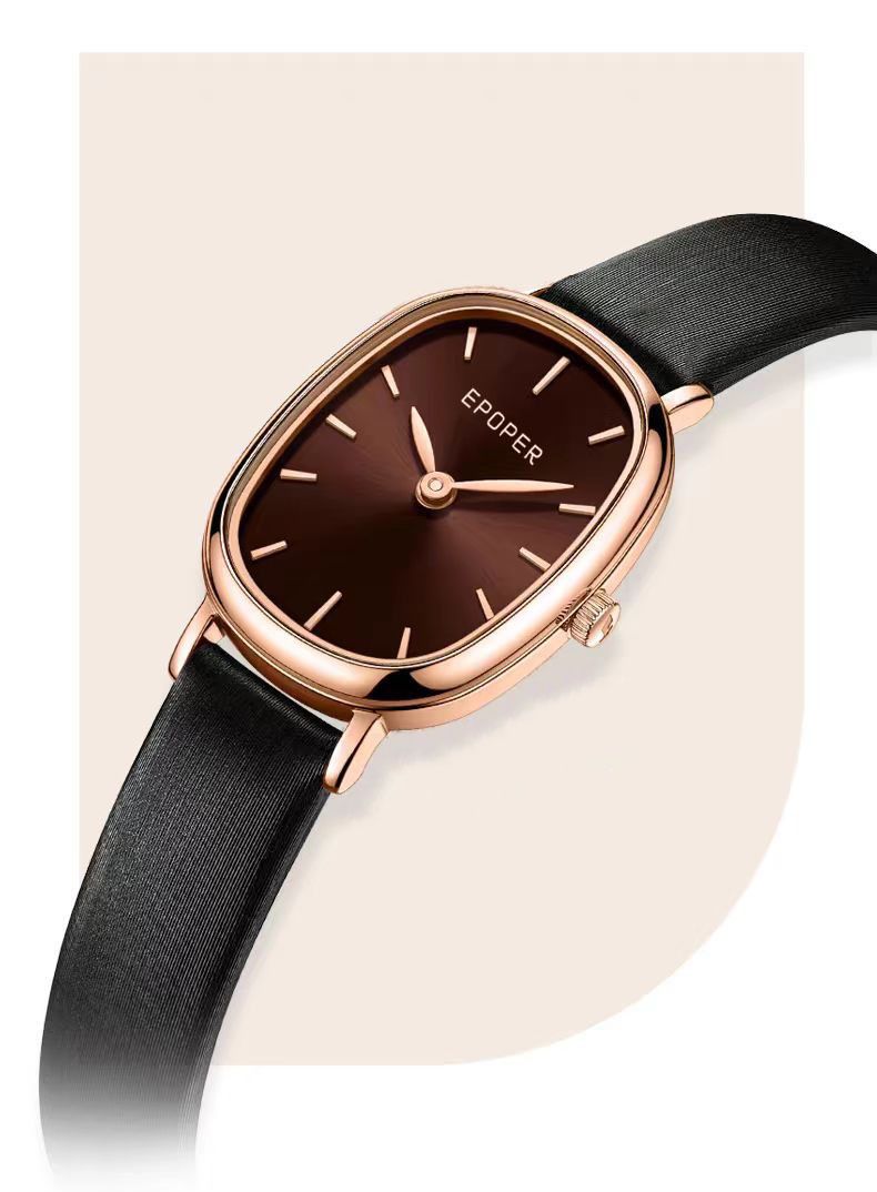 Women's Watches Retro Simple Oval Women's Watch Student Simple Temperament Commute Exquisite Waterproof Quartz Watch_voghion.com
