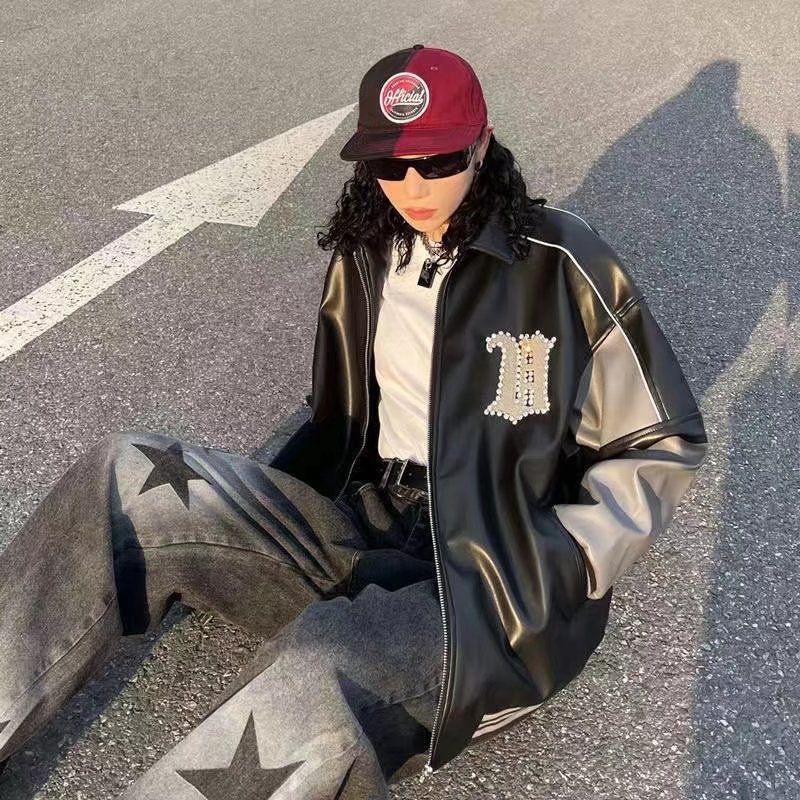 Naisterõivad Tänavaretroteksapüksid Star Print Design sirged vabaaja püksid Uus_voghion.com