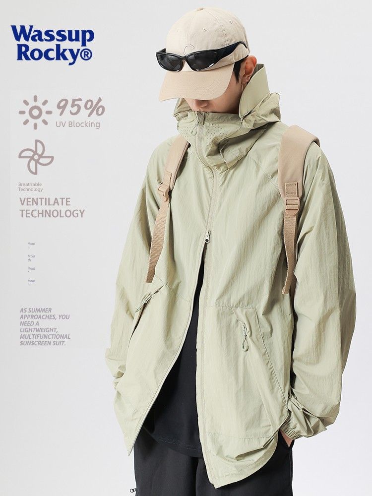 Wassup Light Ice Silk Hiking Summer Sun Protective Clothes_voghion.com