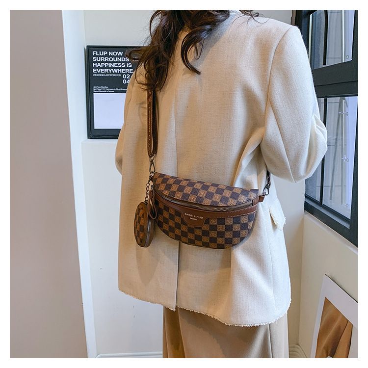 Frühling Neue Damentasche Koreanische Mode Brusttasche Taillentasche Bequeme Trendy Nischen-Schulter-Umhängetasche_voghion.com