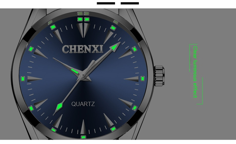 2023 Nuovo orologio di vendita caldo Orologio da coppia di marca Chenxi Orologio da uomo d'affari da donna 006A Orologio da uomo con cinturino in acciaio inossidabile_voghion.com