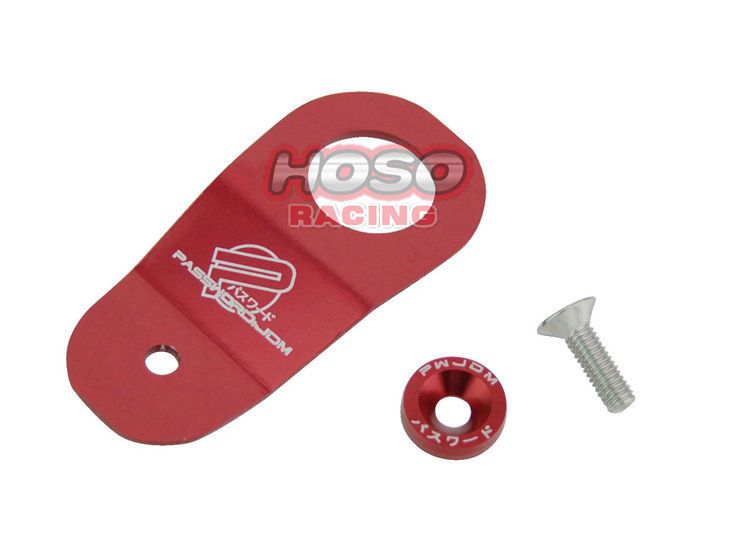 Piezas de automóvil de aluminio JDM adecuadas para Honda Civic EK, soporte de tanque de agua modificado, hebilla de tanque de agua de automóvil, soporte de radiador_voghion.com
