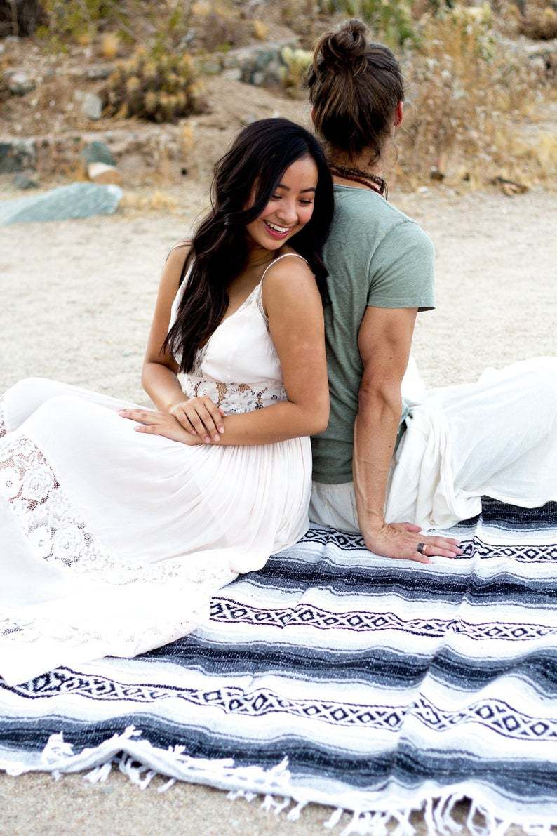 Geometric Tassel Style Blanket Woven Tassel Beach Towel Blanket Beach Blanket Picnic Mat Yoga Cotton Blanket_voghion.com