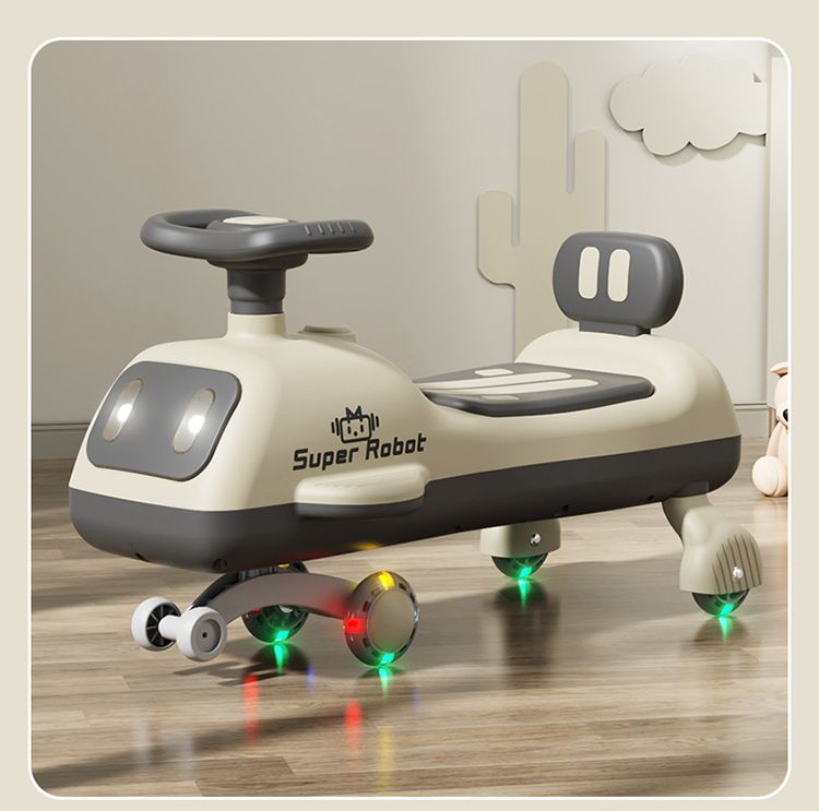 Children's Twist Swing Anti-Rollover 1-6 Years Old Baby Multi-Functional Music Toy Sliding Car_voghion.com