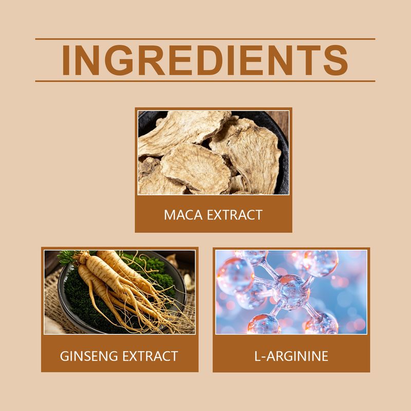 Cápsulas masculinas para el cuidado diario, refuerzo, vitalidad corporal, mejora del estado de resistencia._voghion.com