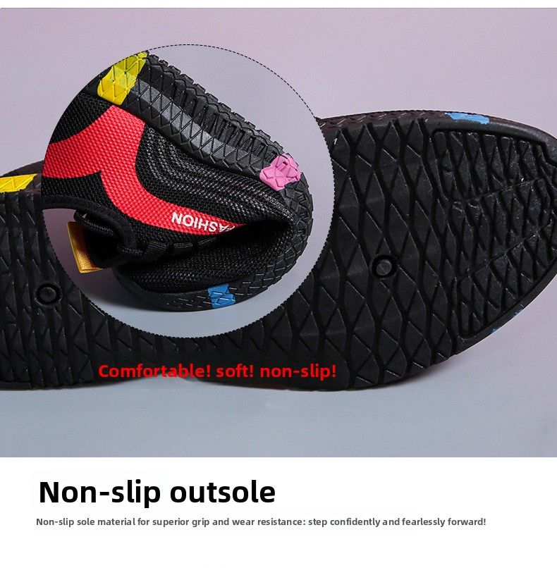 Women's Shoes Cloth Shoes Non-slip Soft-soled Casual Sports Shoes_voghion.com