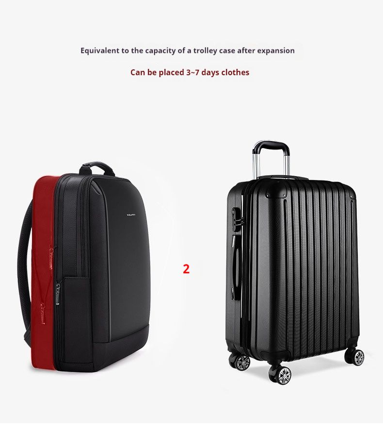 Minimally designed backpack for men, computer backpack, business outdoor travel, multi-functional backpack, USB backpack_voghion.com