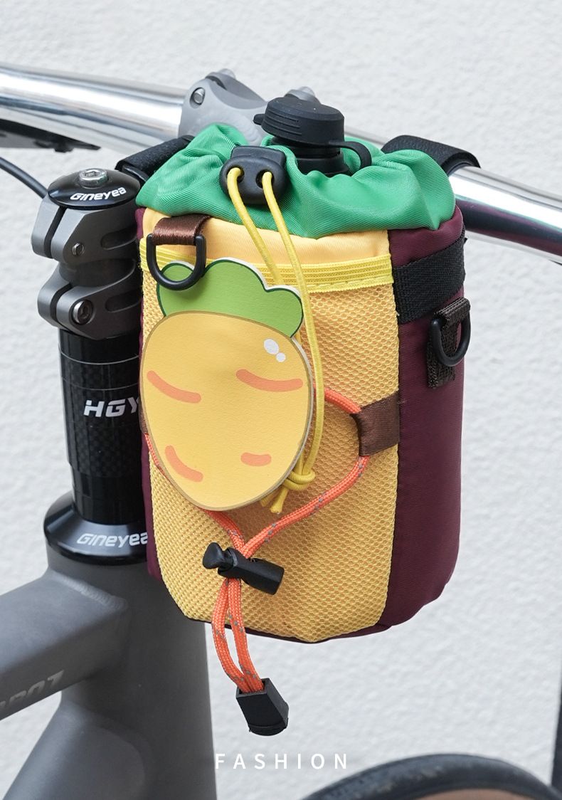 Sac pour bouteille d'eau et gobelet de vélo, en avant de la location, rangez le sac suspendu, vélo de montagne, vélo de route_voghion.com