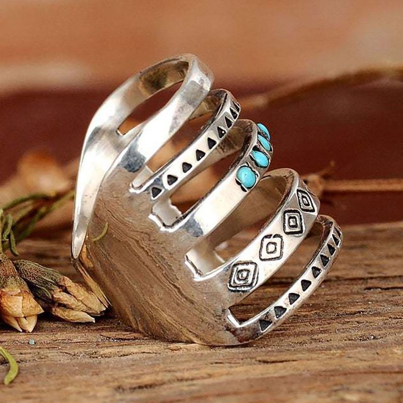 2025 Fashion Style New 2024, black punk nail, grape, rope, red bag, hollow, unisex, couple ring, men's and women's jewelry, gift_voghion.com