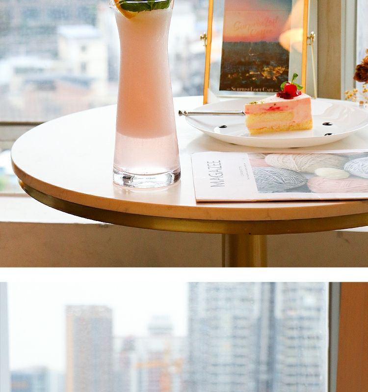 INS Set di bicchieri per la conservazione dell'acqua in vetro senza piombo per uso domestico, grande capacità, brocca per tè freddo, divisore, decanter per vino_voghion.com