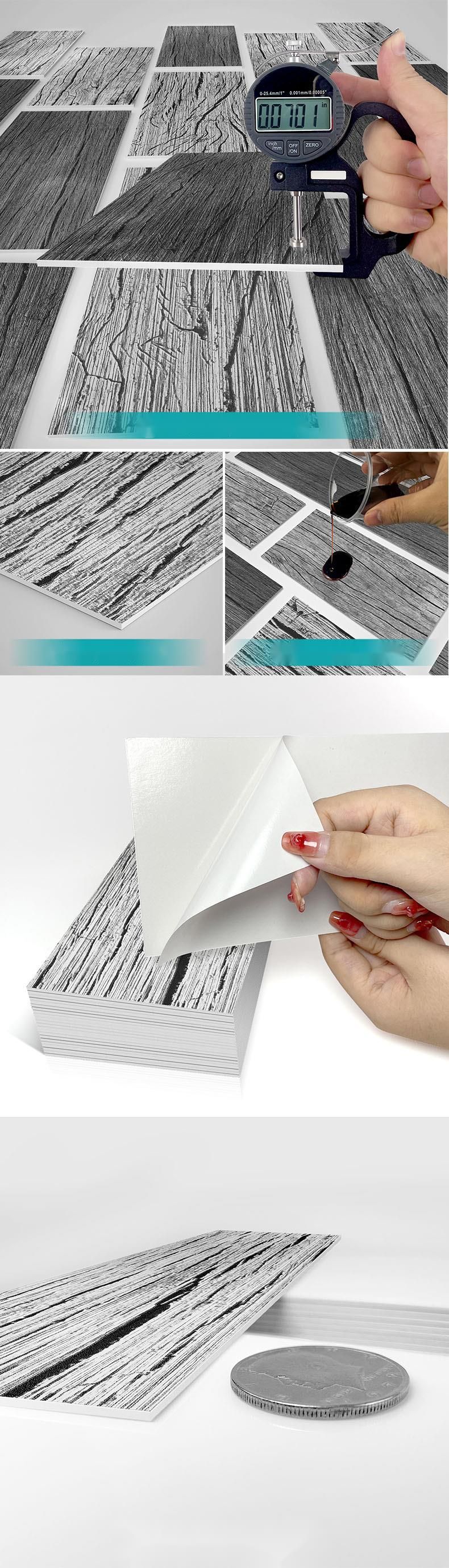 3D Foam Wall Self-Adhesive Kitchen Bathroom Waterproof Wallpaper Frosted Thickened Tile Stickers_voghion.com