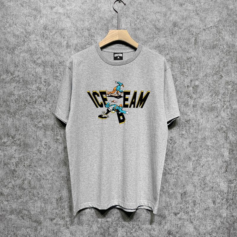 Long term availability of BBC Flying Dog Ice Cream Fighting Printed Short sleeved T-shirts_voghion.com