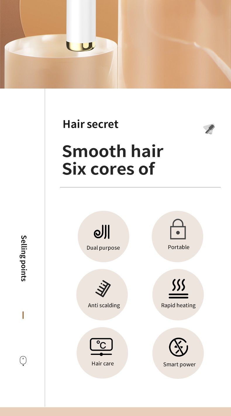 Smart Control LCD-Ionenbürste – 2-in-1-Locken-/Glättgerät mit einstellbarem Temperaturschutz
_voghion.com